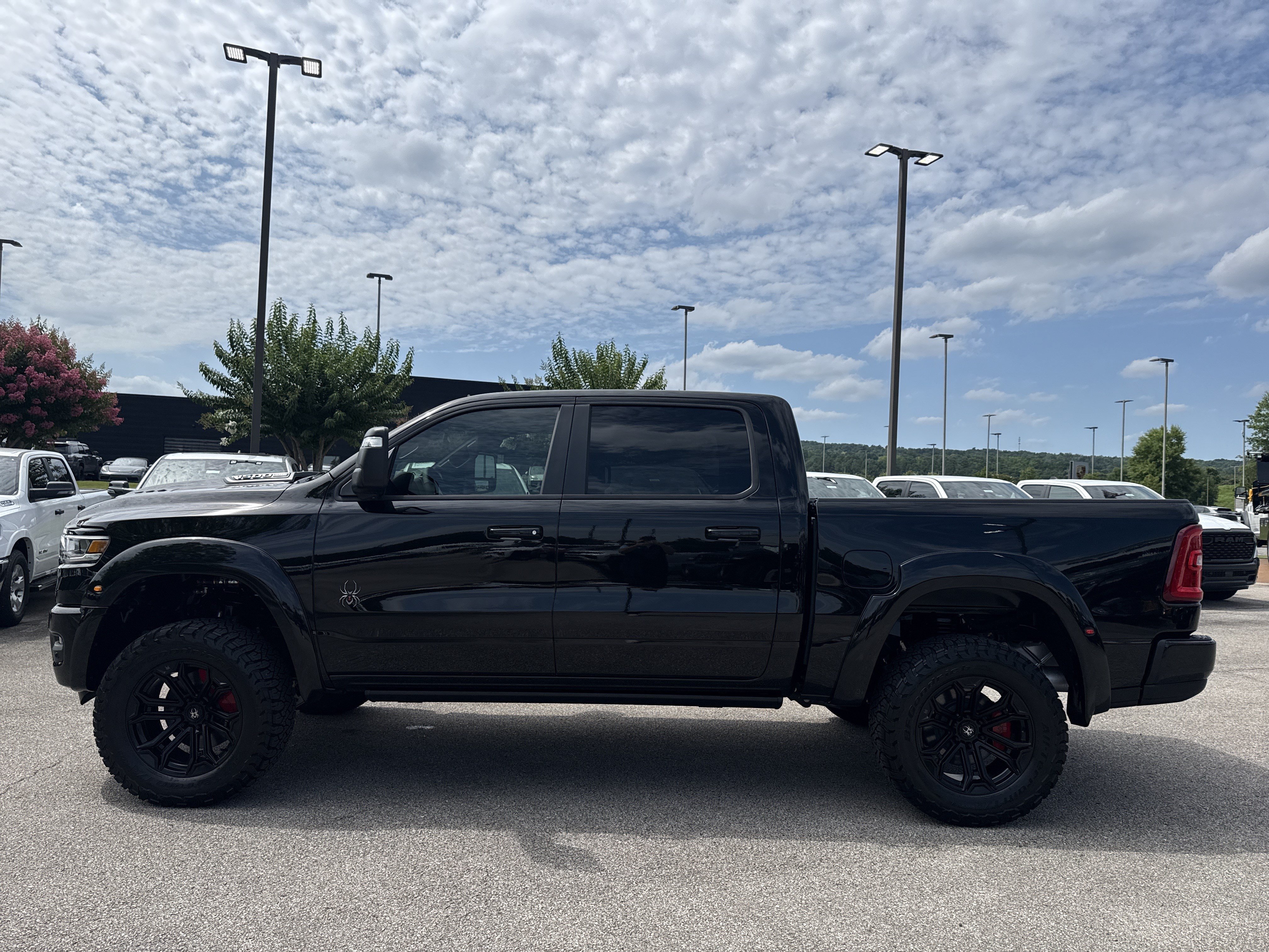 Used 2026 Diamond Black Crystal Pearlcoat Ram Laramie image 4