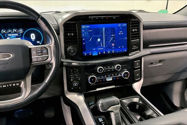 Used 2023 Agate Black Metallic Ford Limited image 7