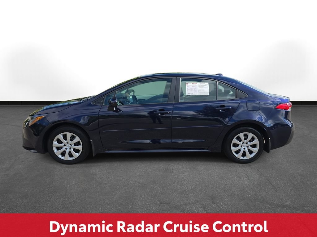 Certified Used 2024 Blue Toyota LE image 10