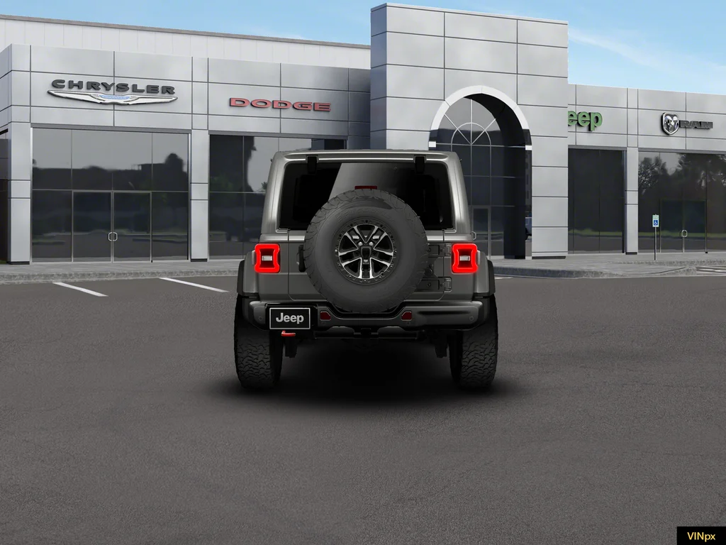 New 2026 Granite Crystal Metallic Clear-Coat Exterior Paint Jeep Rubicon X image 5