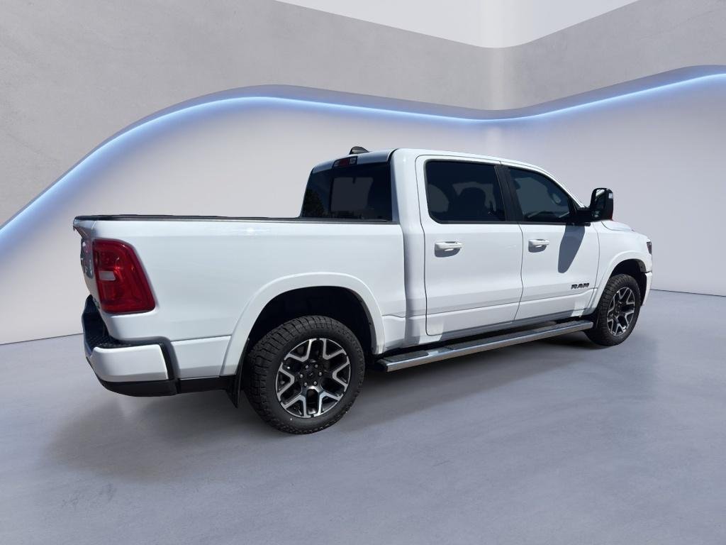 Used 2025 Bright White Clearcoat Ram Laramie image 6