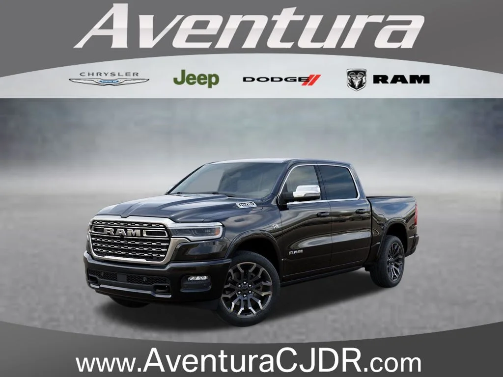 New 2026 Diamond Black Crystal Pearl-Coat Exterior Paint RAM Limited image 1
