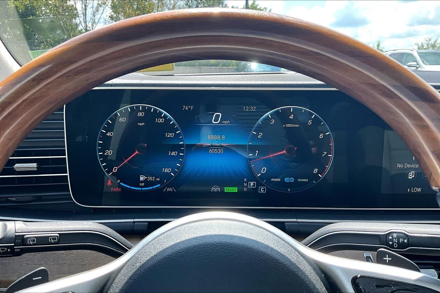 Used 2021 designo Diamond White Bright Mercedes-Benz GLS 450 image 26