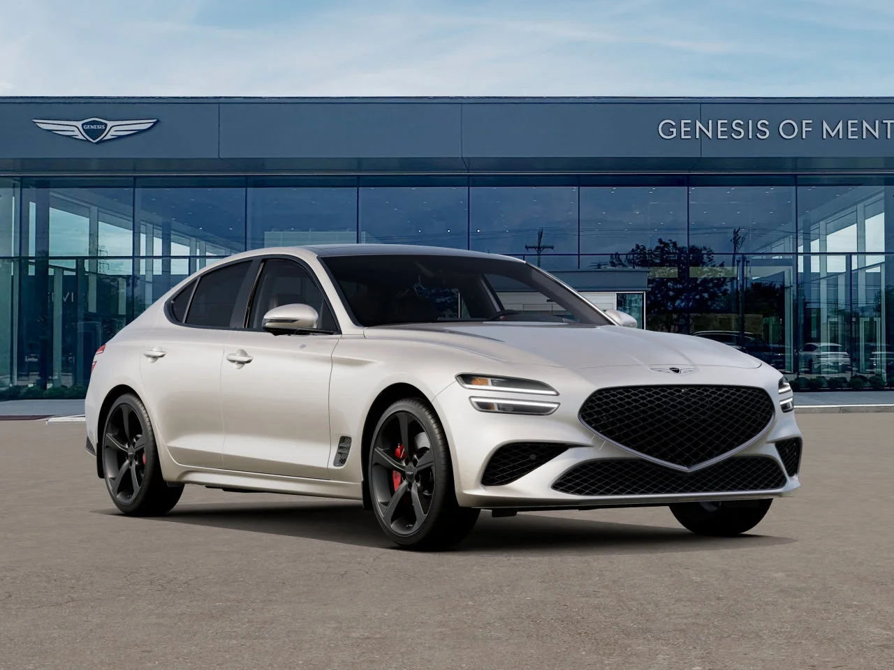 New 2027 Uyuni White Pearl Genesis 2.5T Sport Prestige AWD image 2