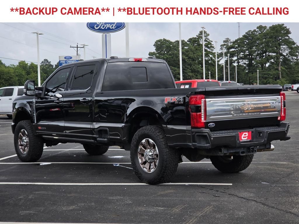 Used 2024 Agate Black Metallic Ford King Ranch image 6