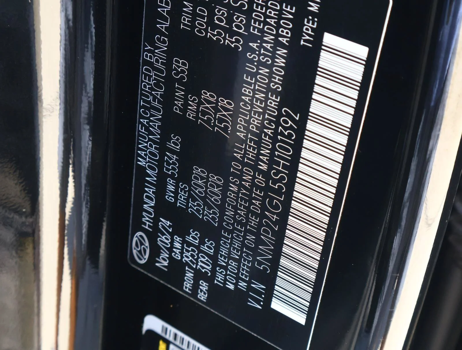 Used 2025 Phantom Black Hyundai SEL image 21