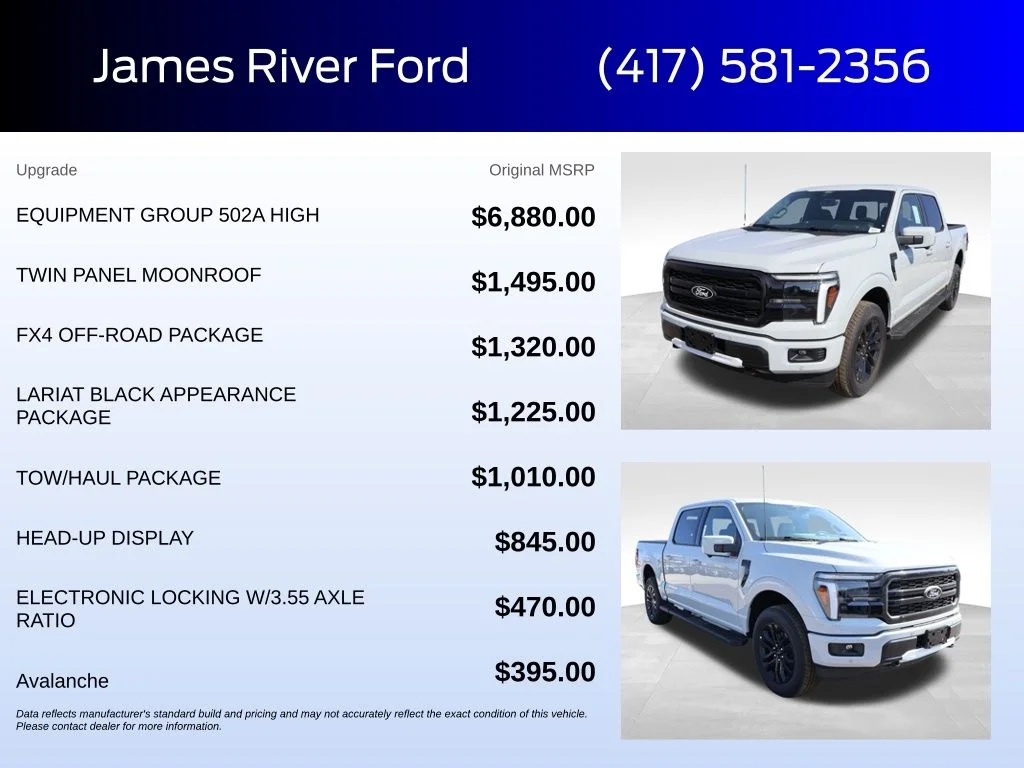 New 2026 Avalanche Ford Lariat® image 5