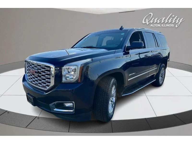 Used 2019 Dark Sapphire Blue Metallic GMC Denali image 9