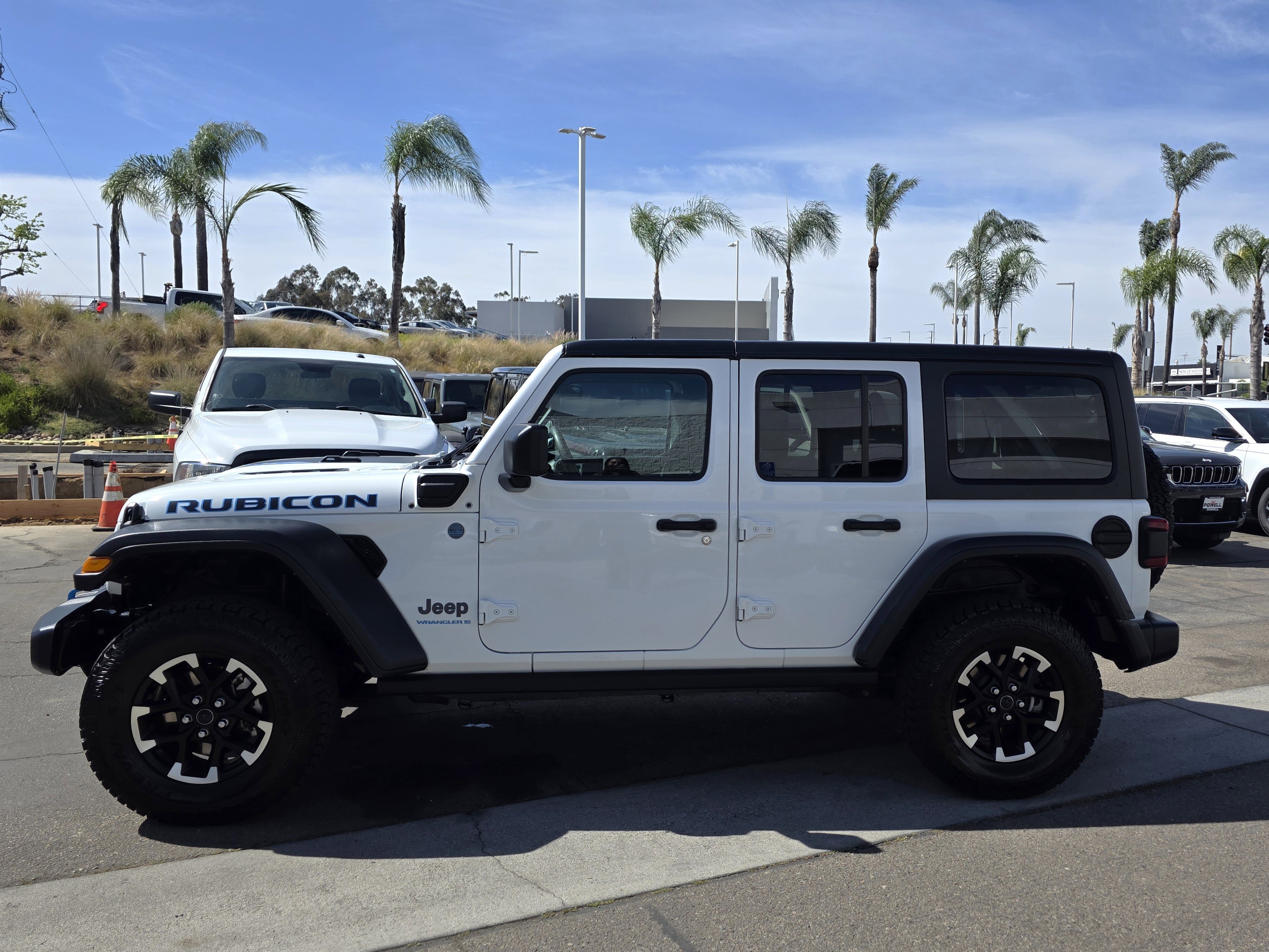 Used 2024 Jeep Wrangler 4xe Rubicon 4XE with VIN 1C4RJXR61RW292093 for sale in Escondido, CA
