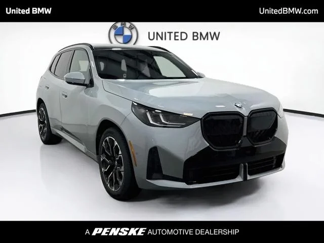 New 2026 Brooklyn Grey Metallic BMW X3 image 3