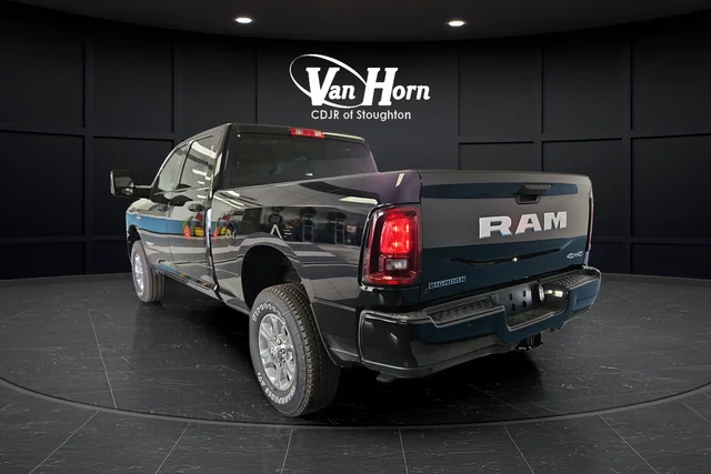 New 2026 Diamond Black Crystal Pearl-Coat Exterior Paint RAM Big Horn image 5