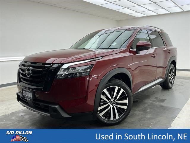 Used 2024 Scarlet Ember Nissan Platinum image 1