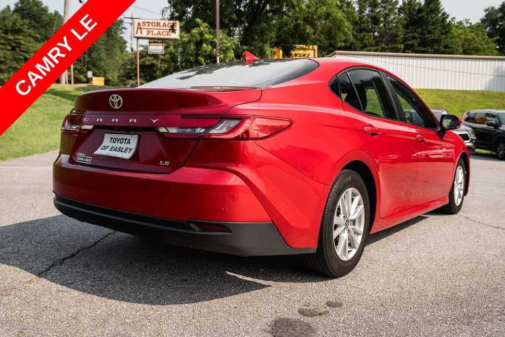 Certified Used 2025 Red Toyota LE image 7