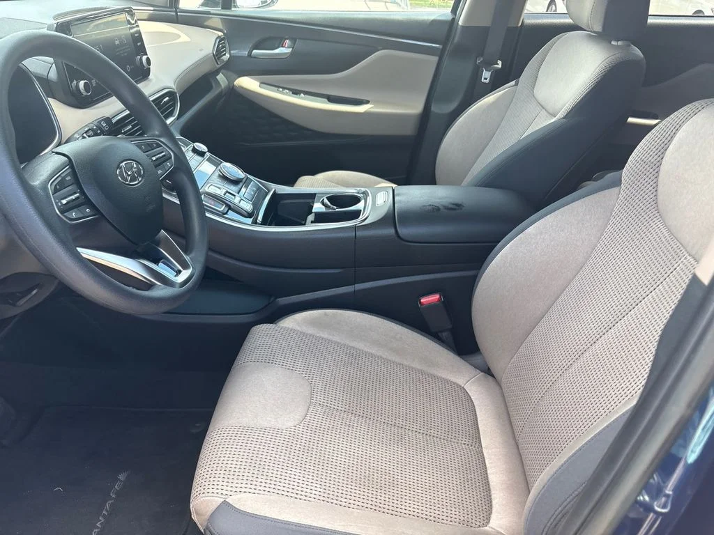 Certified Used 2022 Blue Hyundai SEL image 2