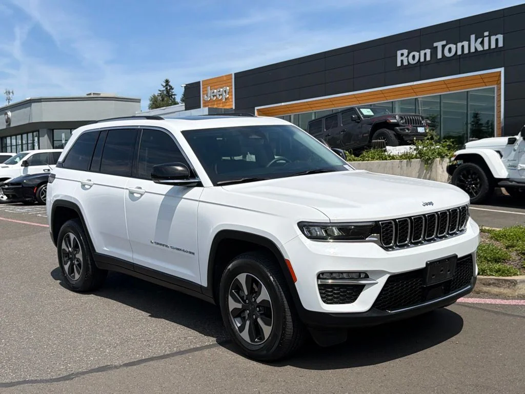 Used 2023 White Jeep 4xe image 2