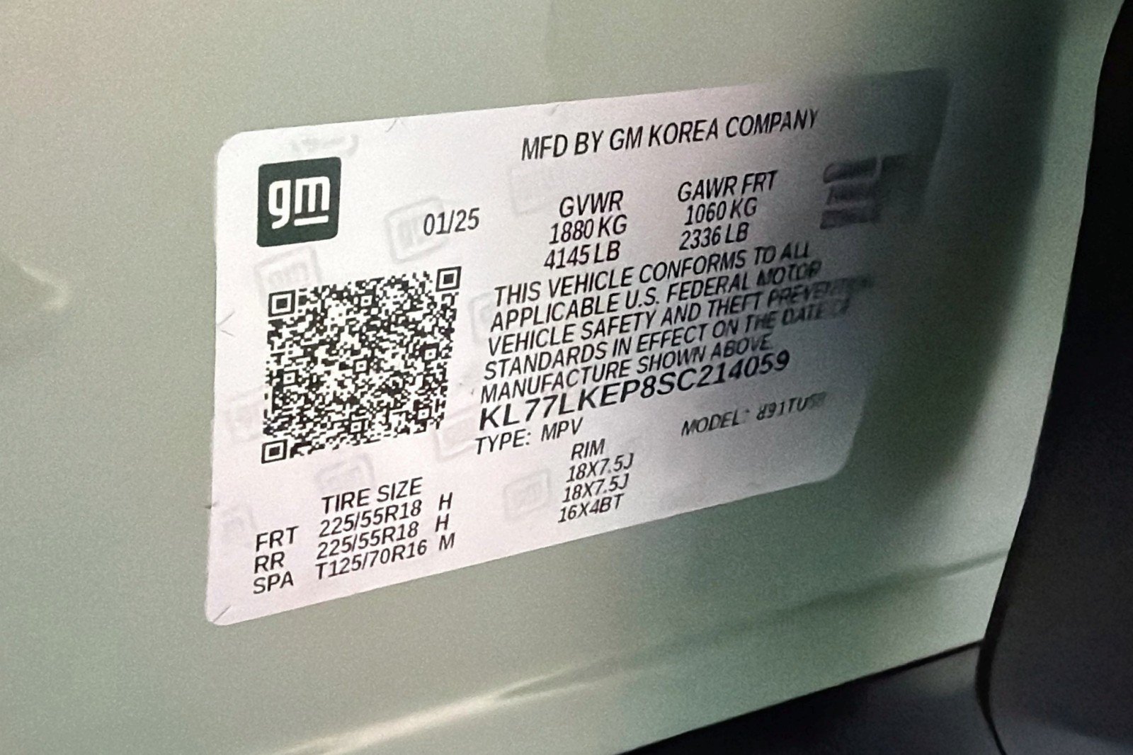 Used 2025 Cacti Green Chevrolet ACTIV image 24