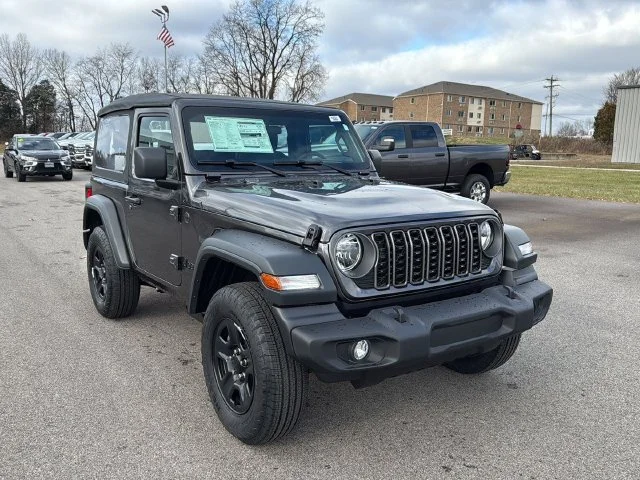 New 2026 Gray Jeep Sport image 2