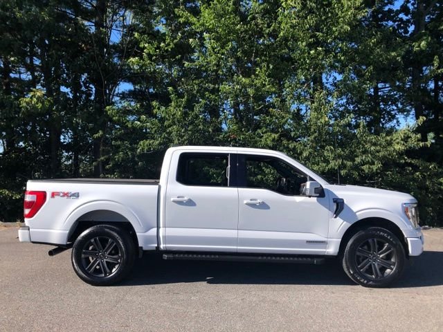Used 2021 Oxford White Ford Lariat image 4