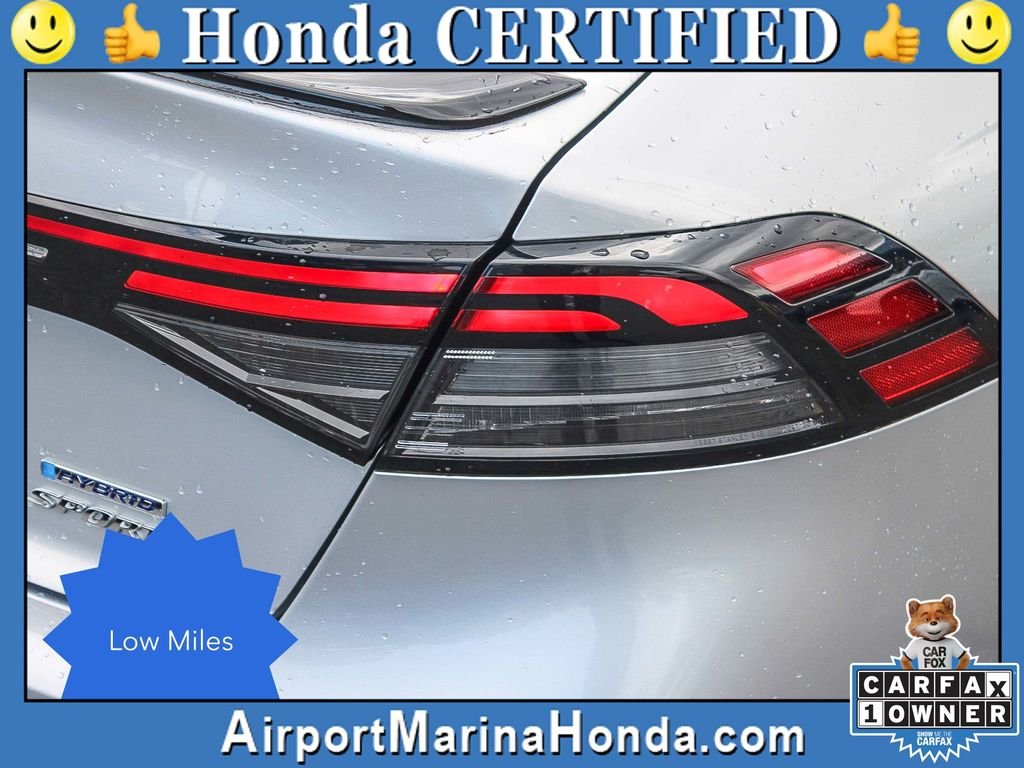 Certified Used 2024 Solar Silver Metallic Honda Sport image 16