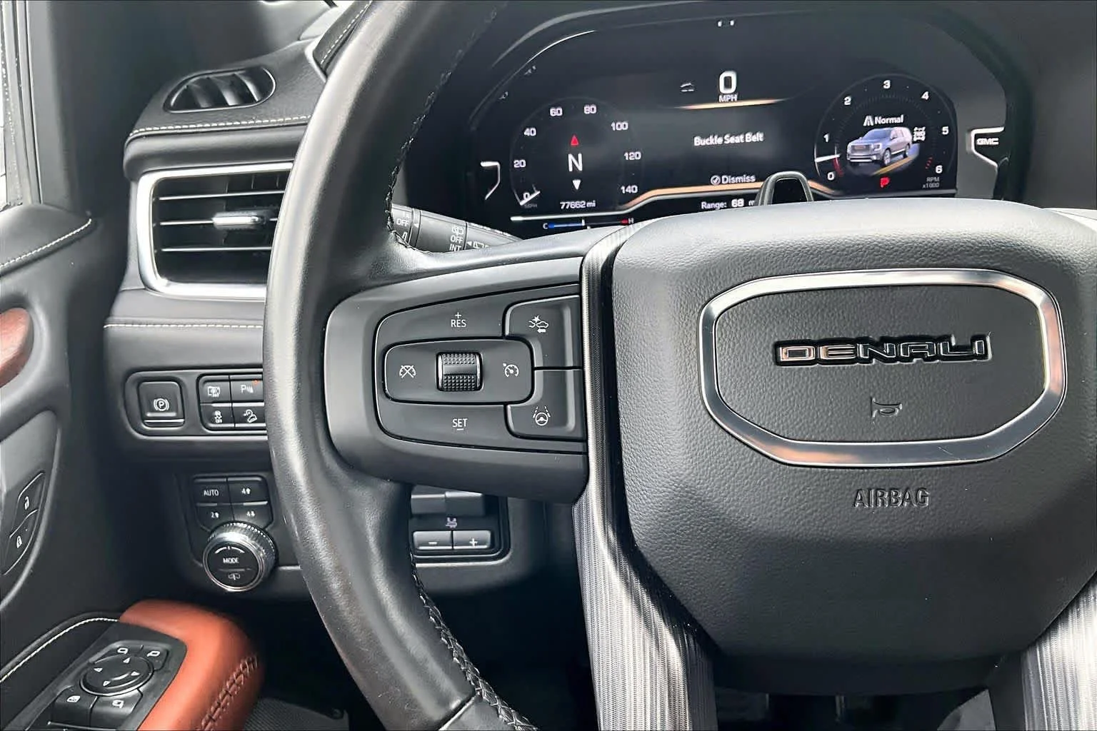 Used 2023 White Frost Tricoat GMC Denali Ultimate image 24