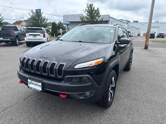 Used 2018 Jeep Cherokee Trailhawk with VIN 1C4PJMBX4JD507734 for sale in Wallingford, CT