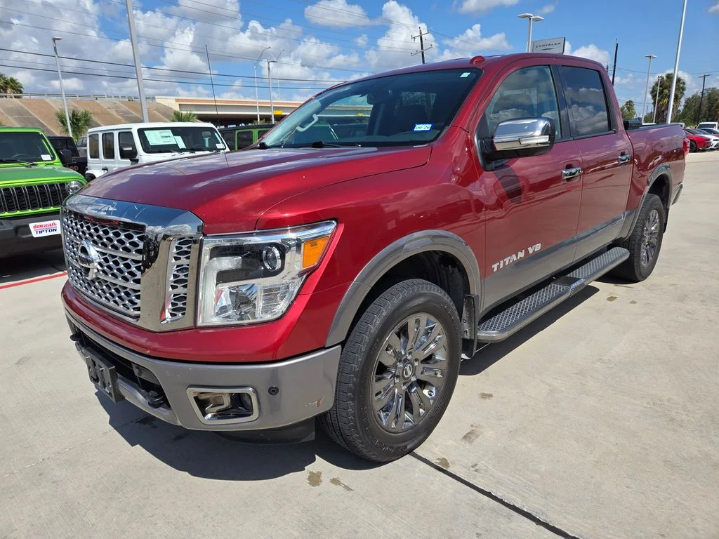 Used 2018 Red Nissan Platinum Reserve image 7