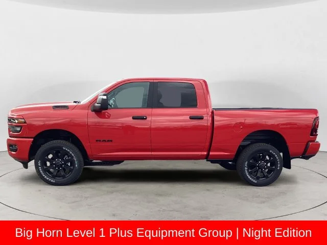 New 2026 Flame Red Clearcoat Ram BIG HORN CREW CAB 4X4 6