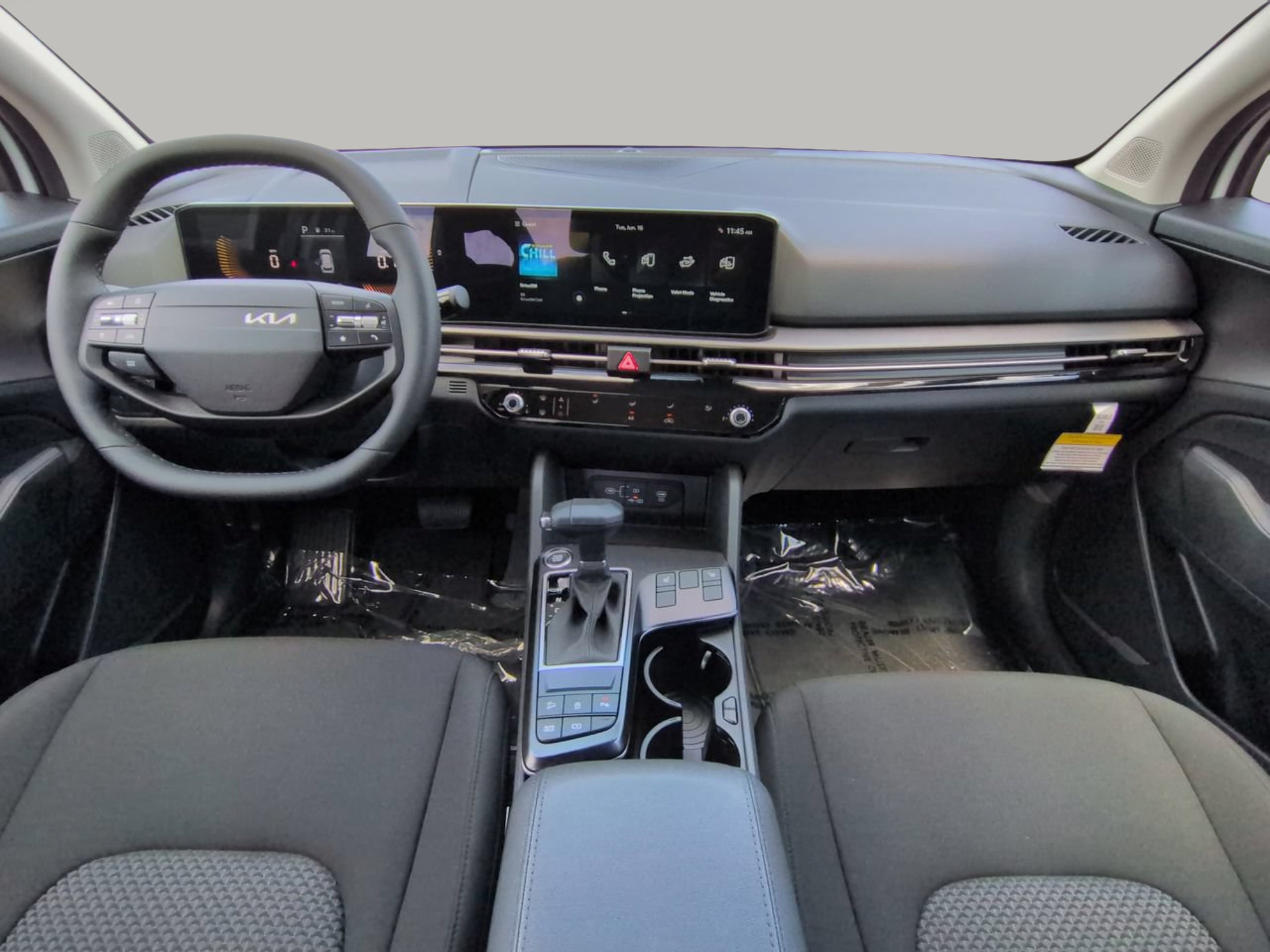 New 2026 Glacial White Kia LX image 4