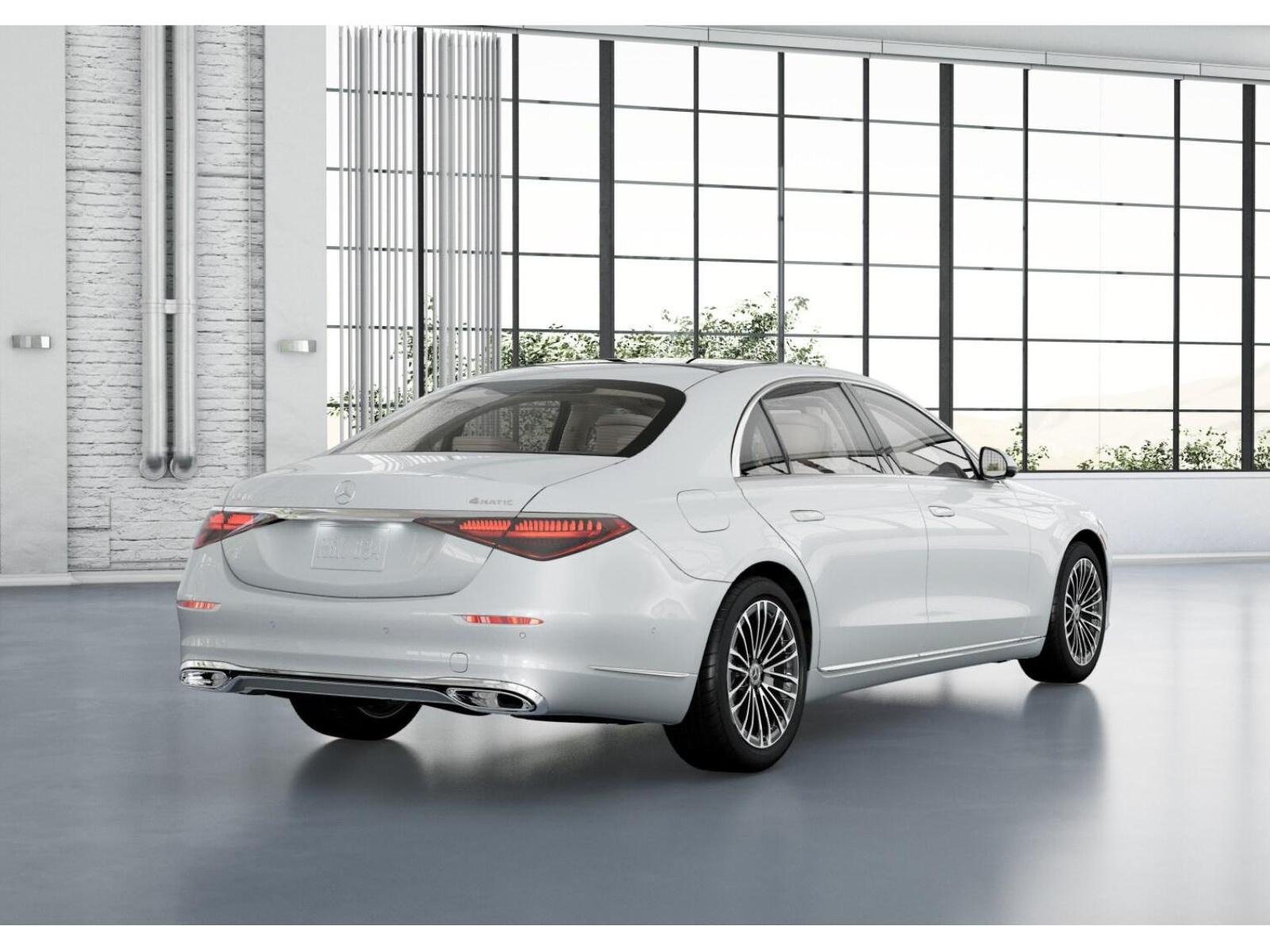 New 2026 MANUFAKTUR Moonlight White Metallic Mercedes-Benz S 580 image 21