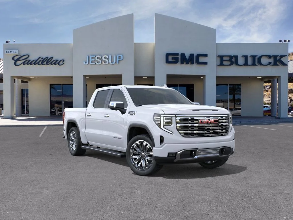 New 2026 Glacier White Tricoat GMC Denali image 1
