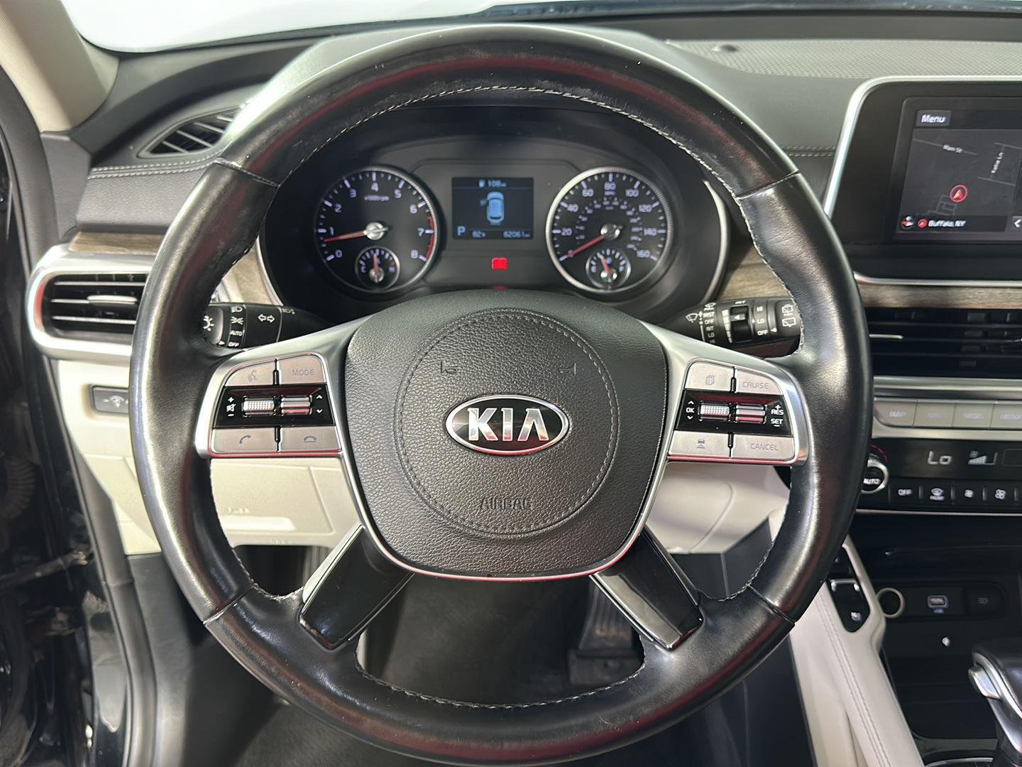 Used 2021 Ebony Black Kia EX image 14