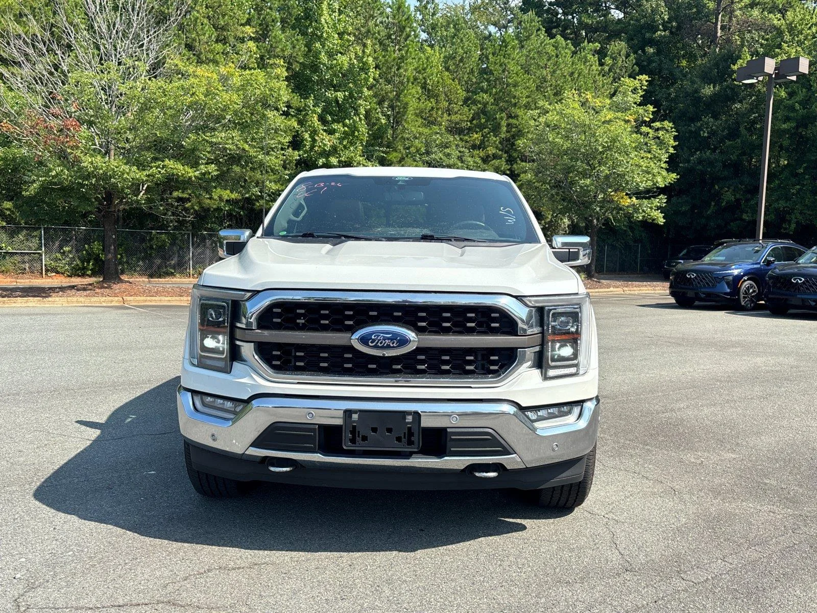 Used 2022 Star White Metallic Tri-Coat Ford King Ranch image 8