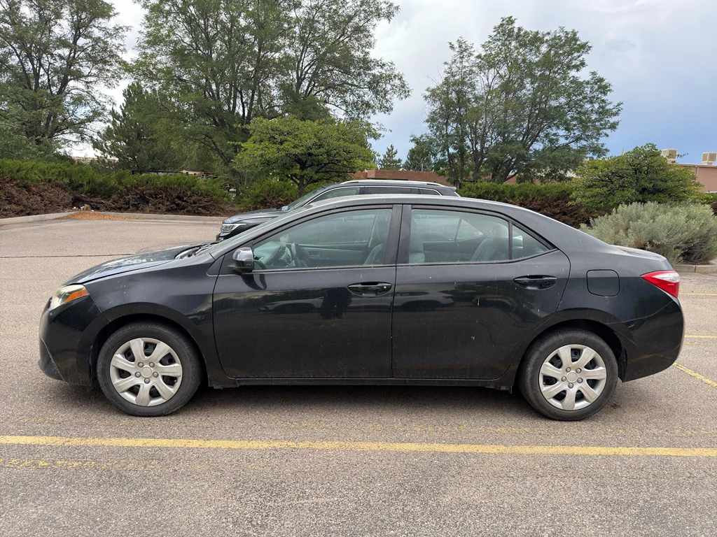 Used 2016 Toyota Corolla LE with VIN 5YFBURHE9GP459576 for sale in Santa Fe, NM