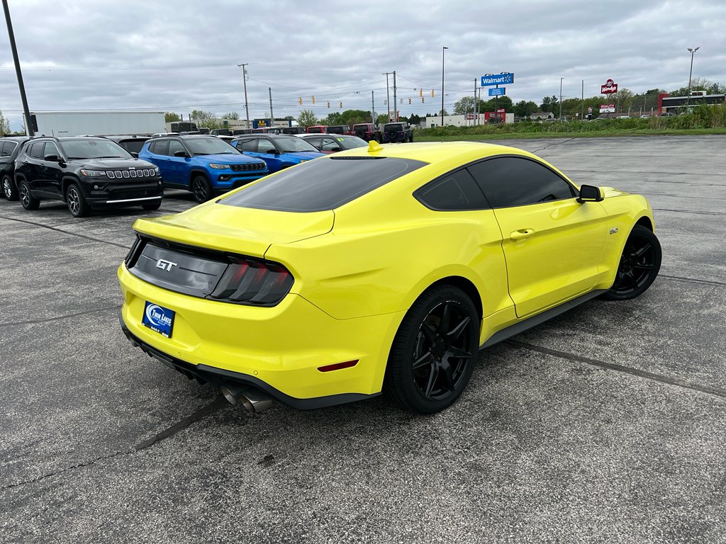 Used 2021 Grabber Yellow Ford GT Premium image 6