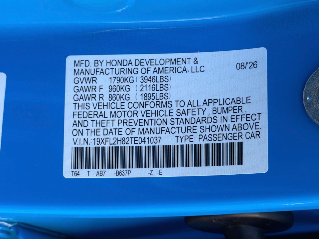 New 2026 Boost Blue Pearl Honda FWD Sport image 19