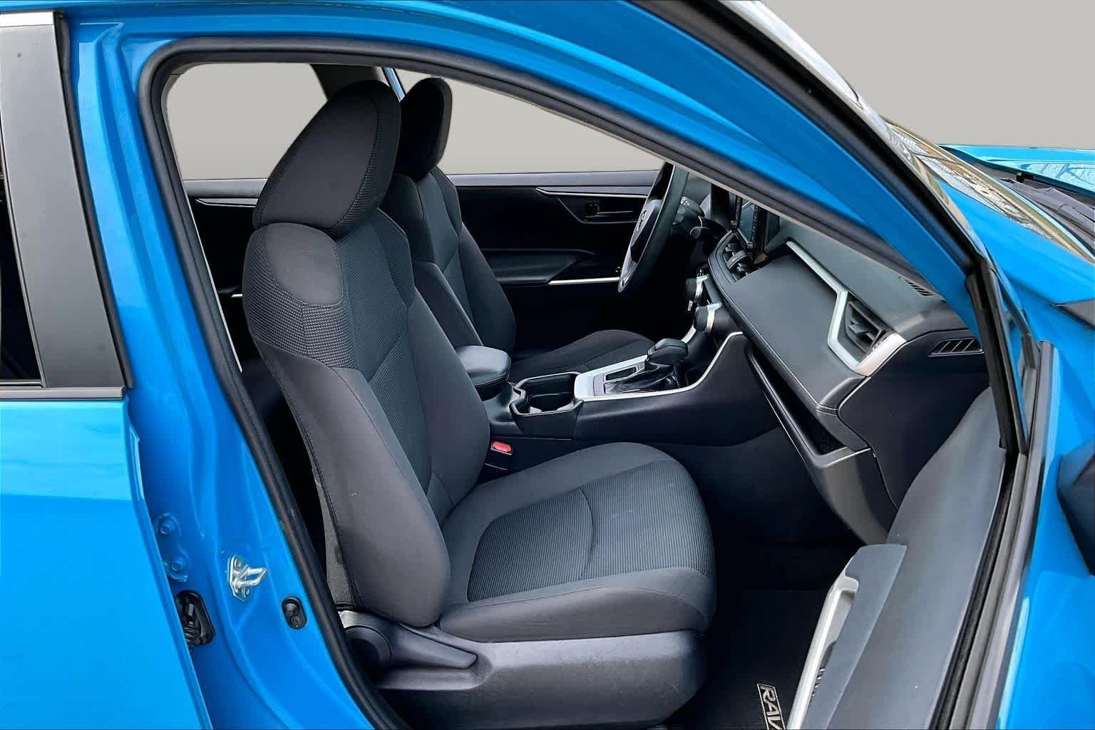 Used 2021 Blue Flame Toyota LE image 9