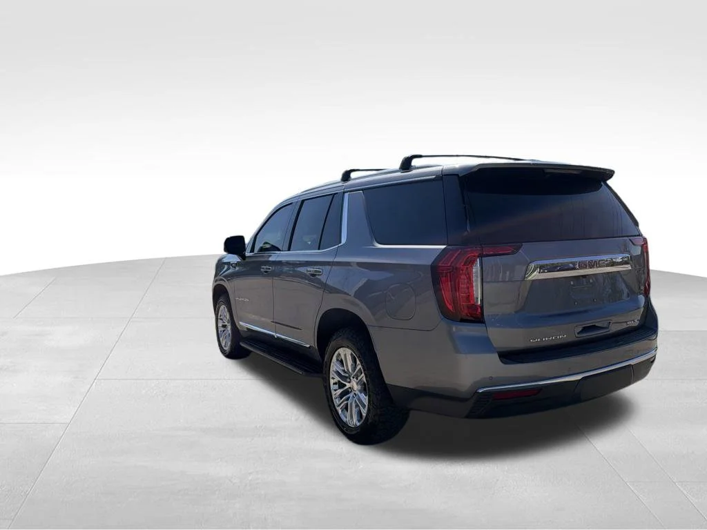 Used 2021 Satin Steel Metallic GMC SLT image 9