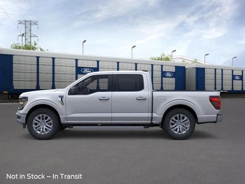 New 2026 Iconic Silver Metallic Ford XLT image 3