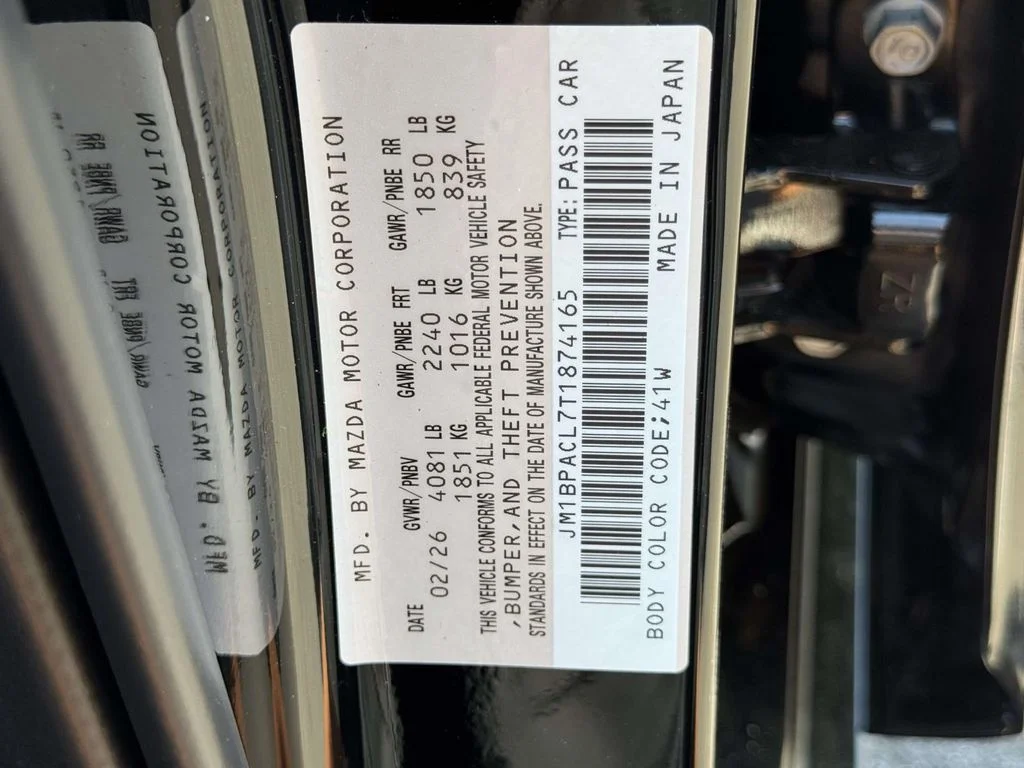 New 2026 Jet Black Mica Mazda 2.5 S Preferred image 30