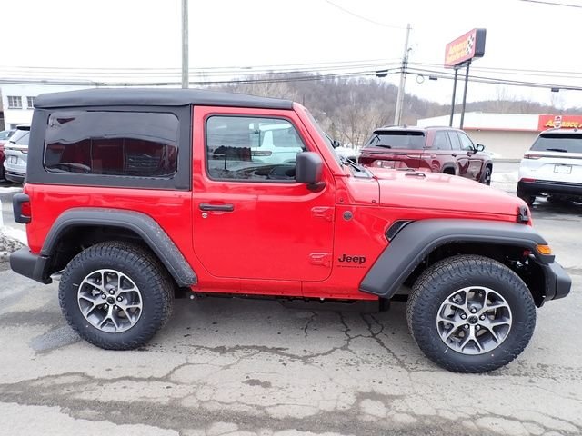 New 2026 Firecracker Red Clear-Coat Exterior Paint Jeep Sport S image 8