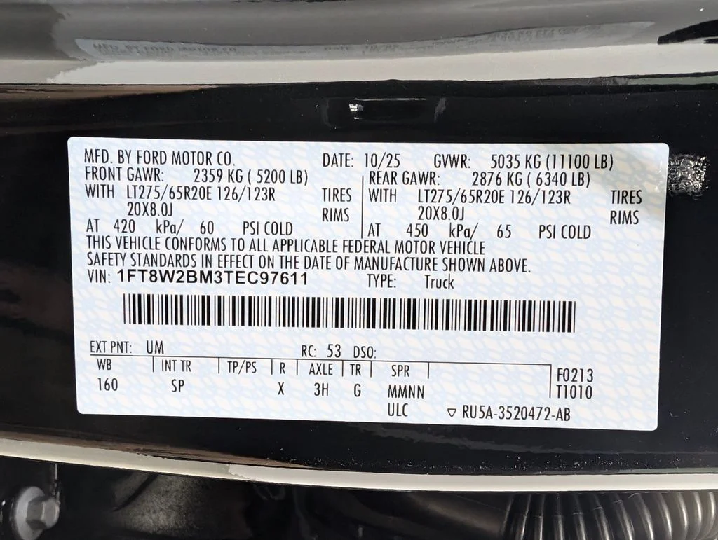 New 2026 Agate Black Metallic Ford F-250® King Ranch® image 10