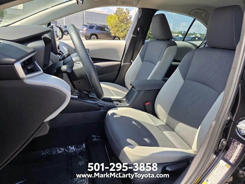 Used 2024 Midnight Black Metallic TOYOTA LE CVT image 9