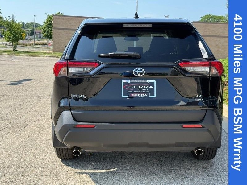 Certified Used 2025 Midnight Black Metallic Toyota LE image 4
