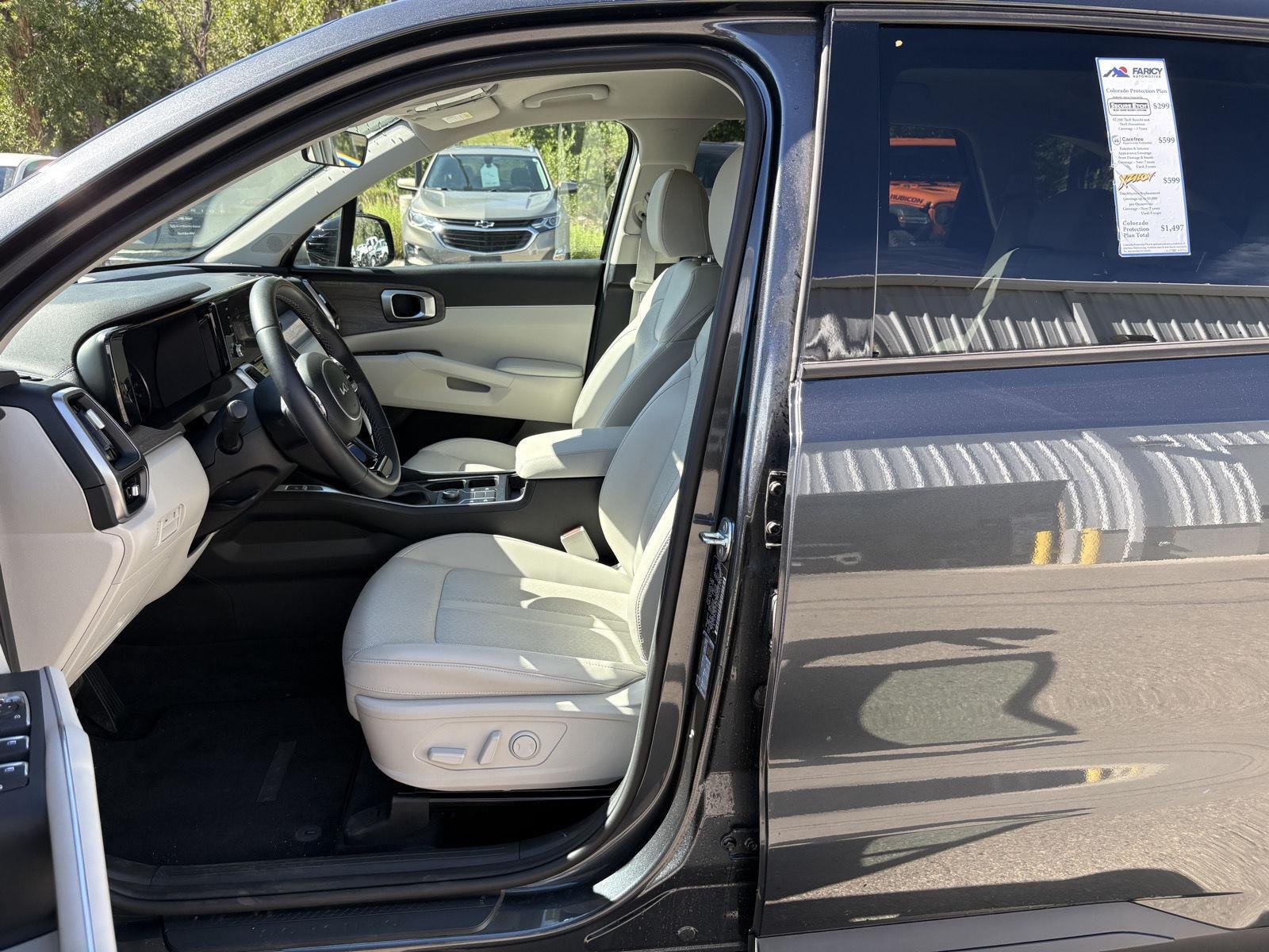 Used 2023 Gravity Gray Kia X-Line S image 8