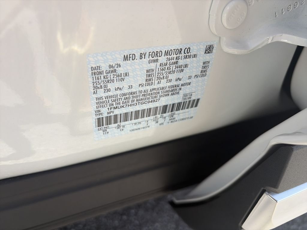 New 2026 White Ford Platinum image 37