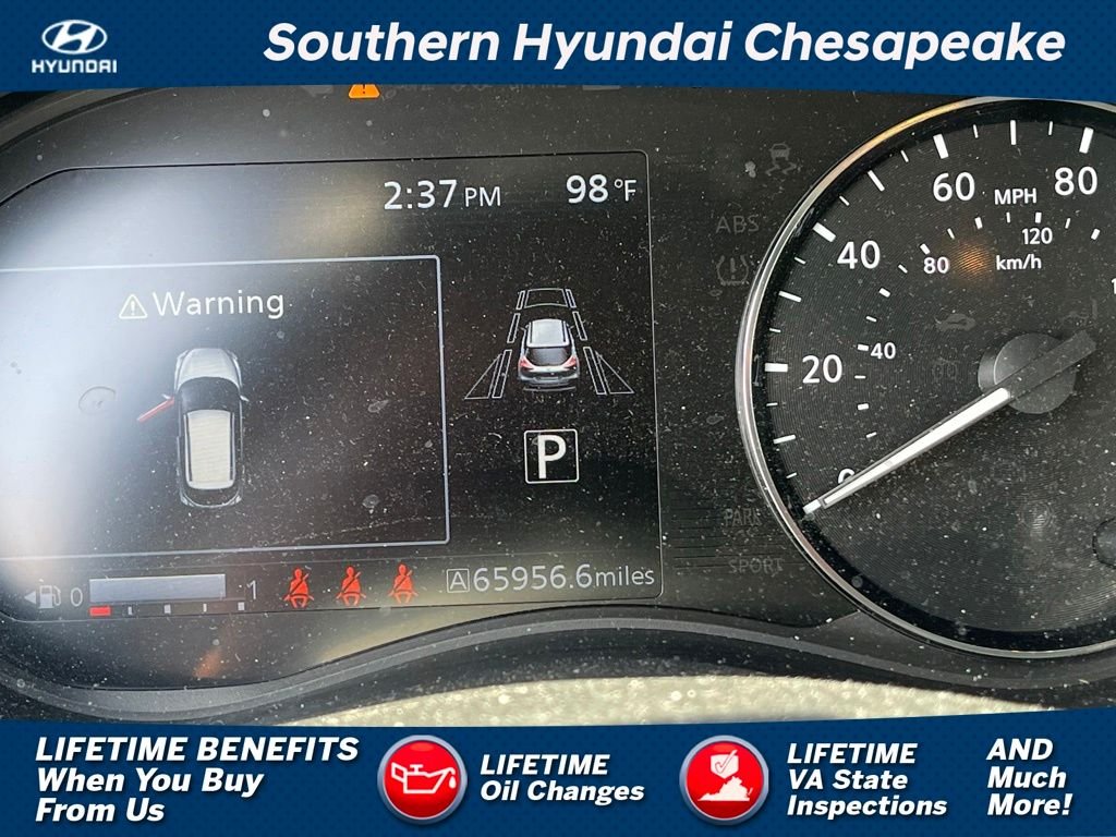 Used 2023 Orange Nissan SV image 1