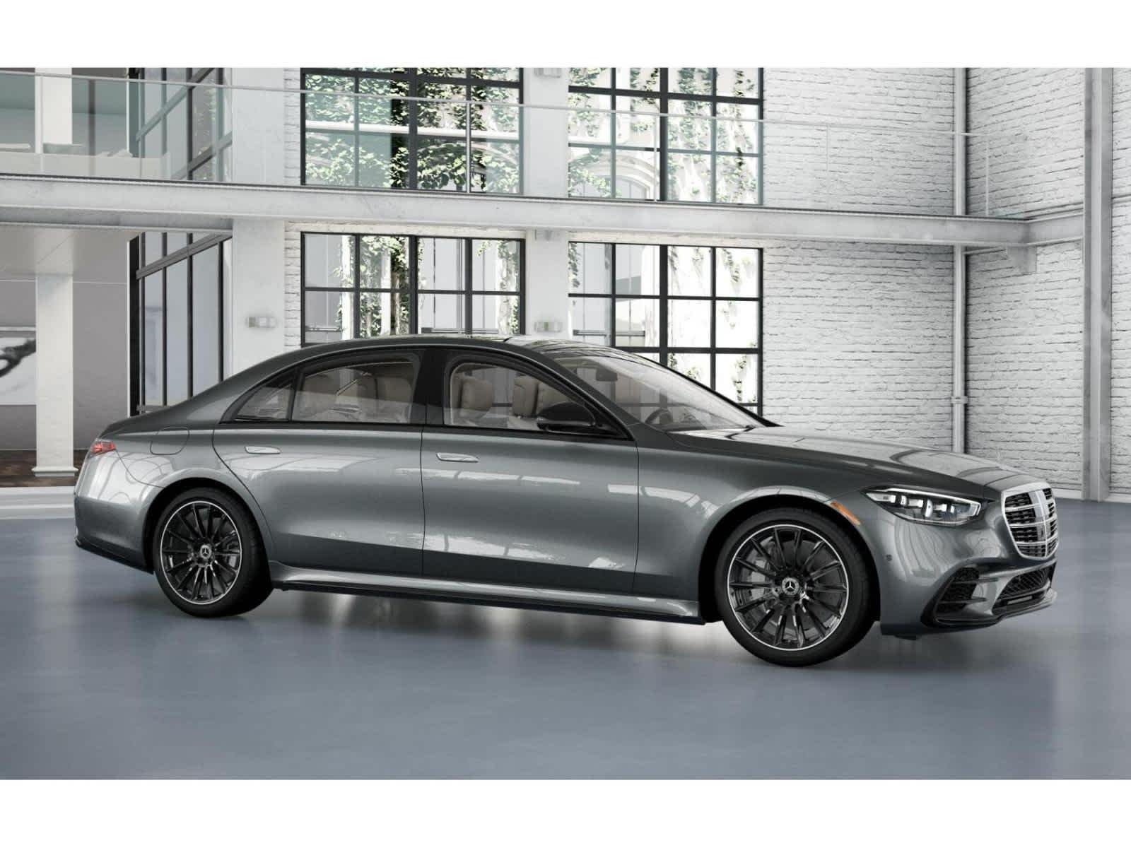 New 2026 Selenite Grey Metallic Mercedes-Benz S 500 image 12