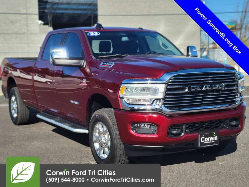 Used 2023 Delmonico Red Pearlcoat Ram Laramie image 1