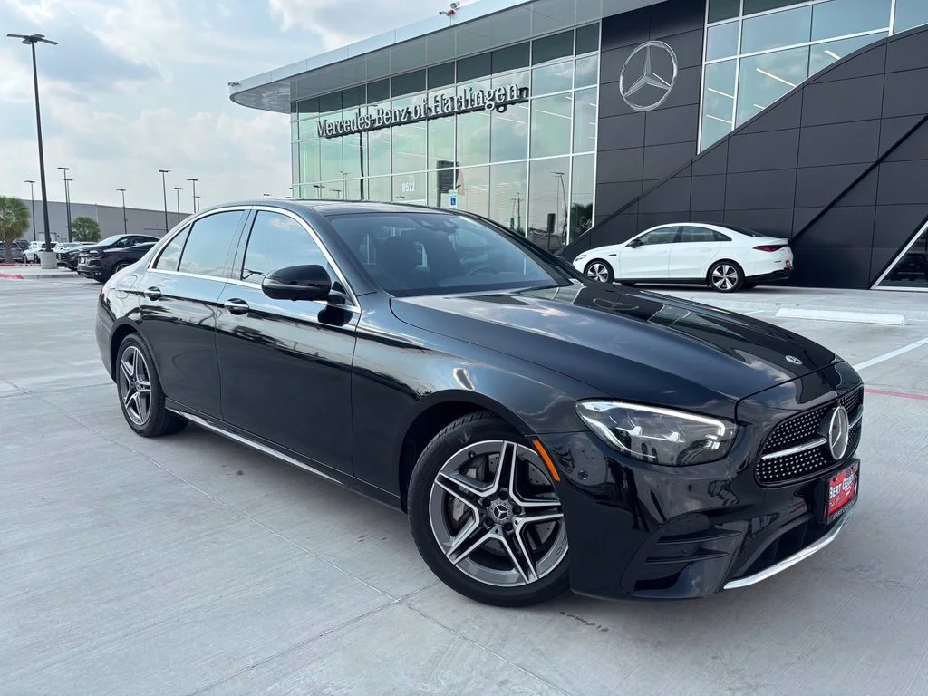 Used 2023 Black Mercedes-Benz E 350 image 1