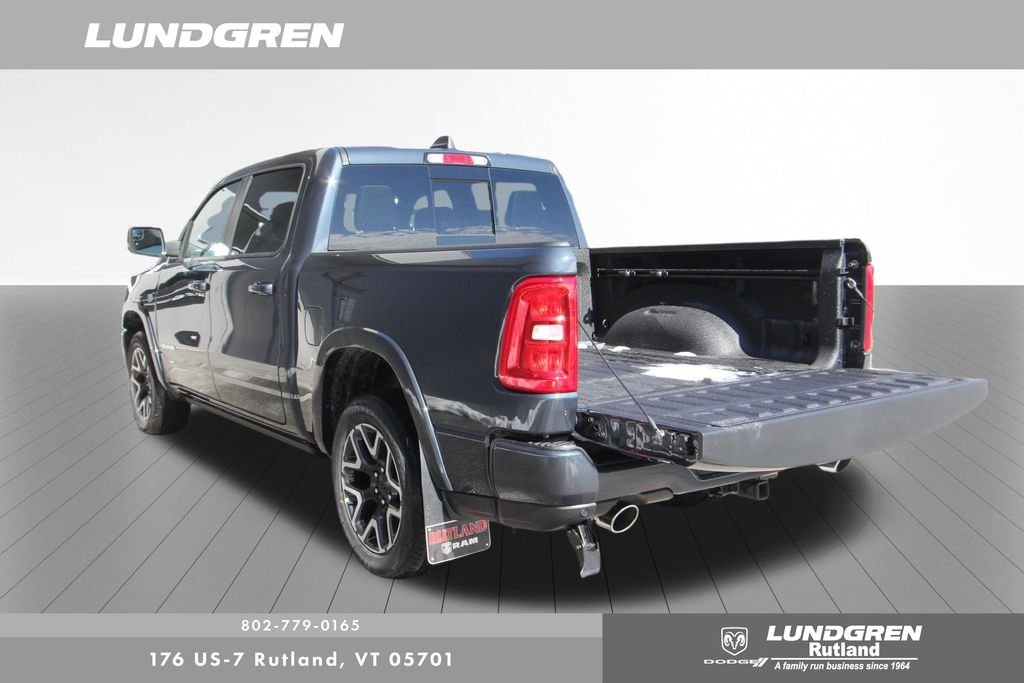 New 2026 Forged Blue Metallic Exterior Paint RAM Laramie image 6